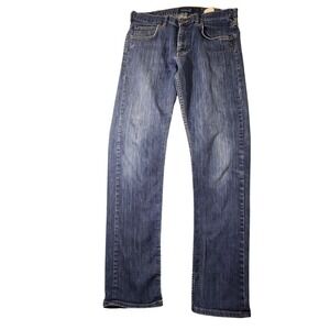 Patagonia Jeans Mens 32x32 Blue Straight Stretch Organic Cotton Denim Pants